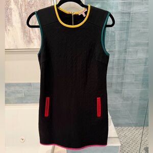 Juicy Couture Black Dress with Colorful Trim